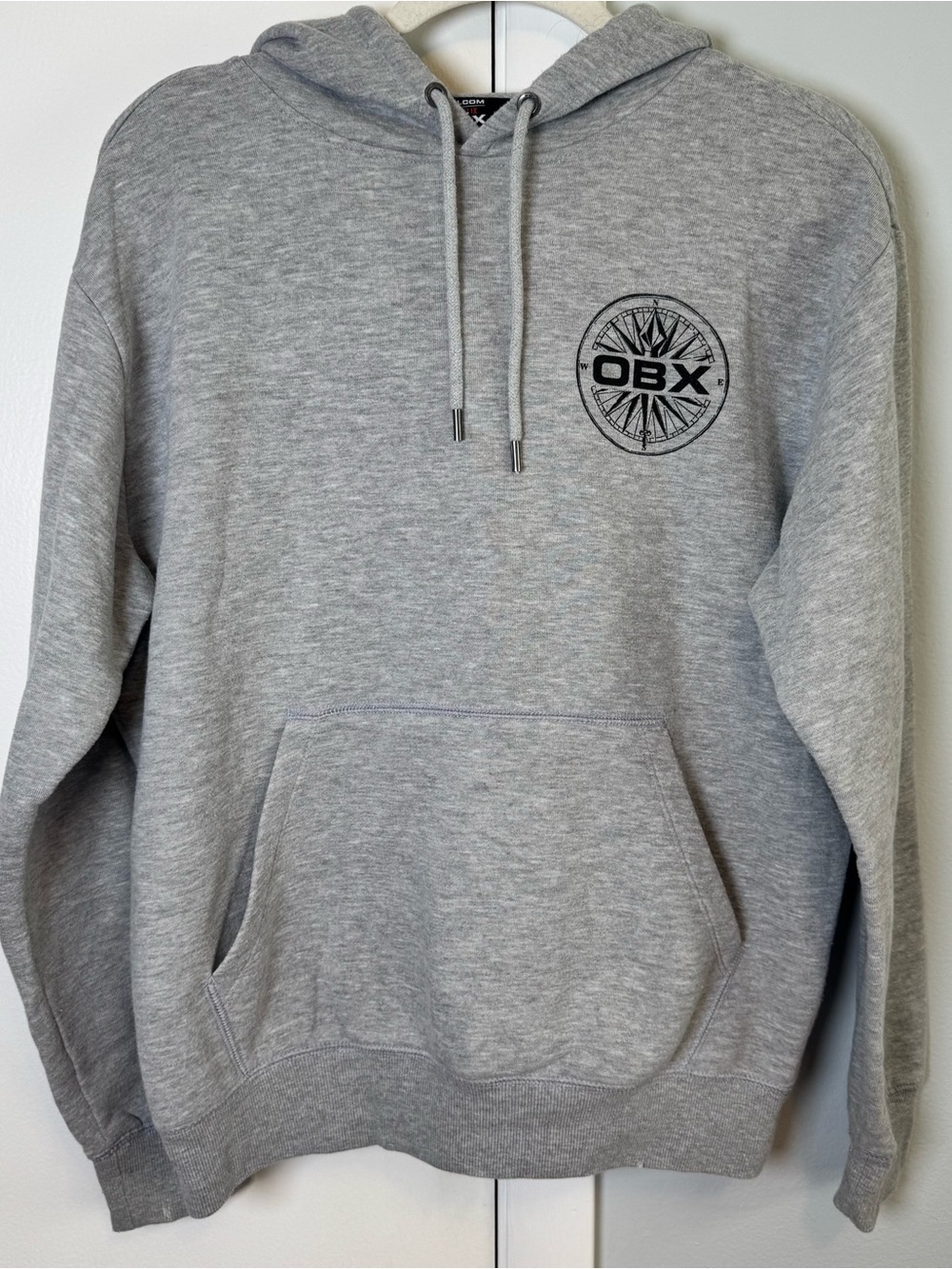 OBX Volcom Gray Pullover Hoodie Sweatshirt